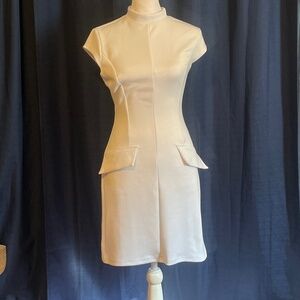 NWT OFEEFAN White Dress Size XS